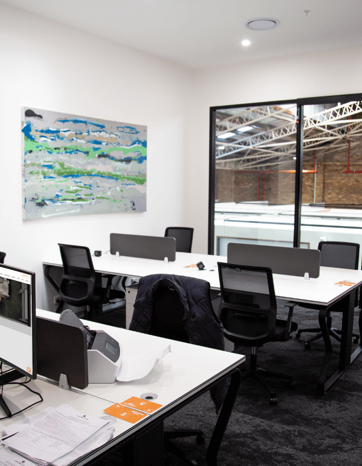 A dedicated desk at Ecommerce Coworking Hub, Sydney dedicated desks Workit Spaces Bourke Rd Alexandria